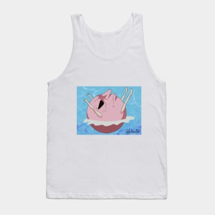 JIBAKU-KUN (BUCKY) ART PRINT (FAN ART) Tank Top